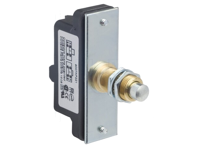Eindschakelaar; SPDT; 10A; max.240VAC; max.250VDC; IP20; -29÷85°C Eindschakelaar; SPDT; 10A; max.240VAC; max.250VDC; IP20; -29÷85°C